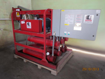 Lavador SIOUX modelo EN-12-H8-2000, calentadores elctricos 6 x 31.9 kW