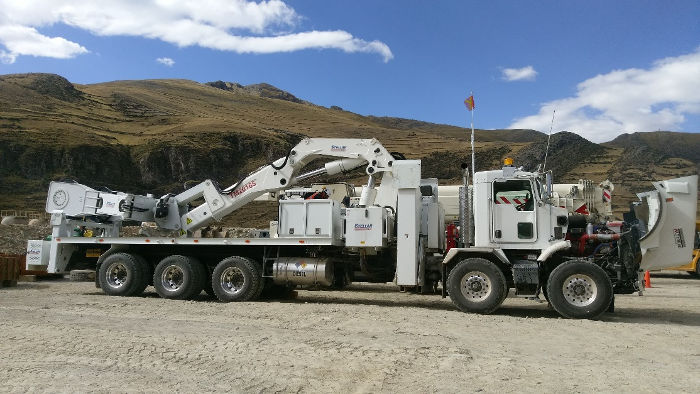 manipulador de neumáticos STELLAR sobre-camión