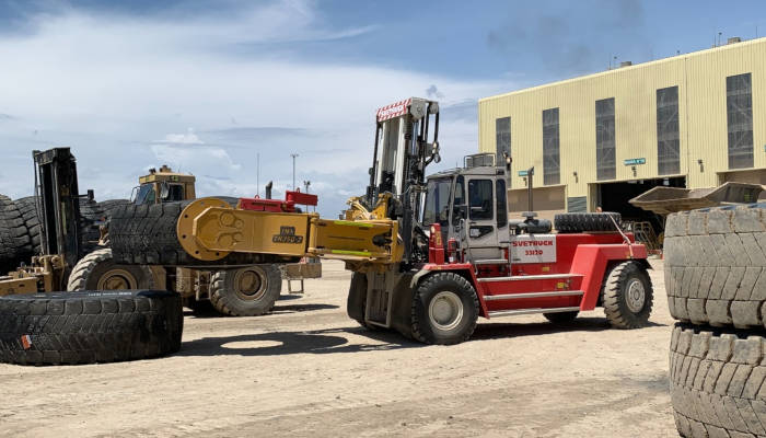 manipulador de neumaticos TH35G-2