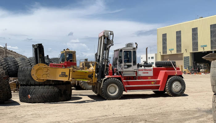 manipulador de neumaticos TH35G-2