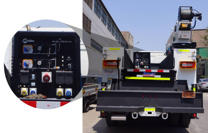 Camión de servicio Stellar TMAX3T-17.5