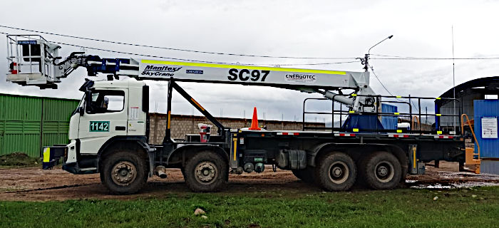 Grúa Manitex Skycrane SC97