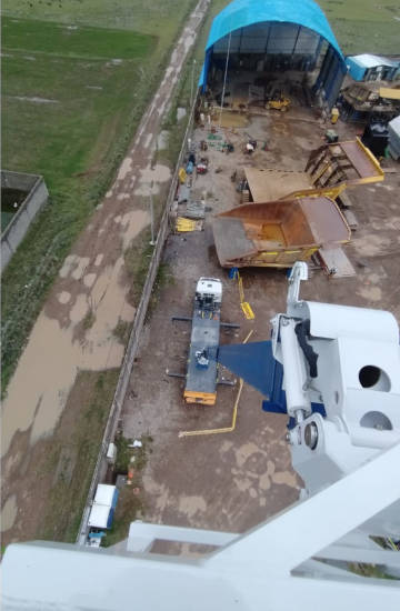 Grúa Manitex Skycrane SC97