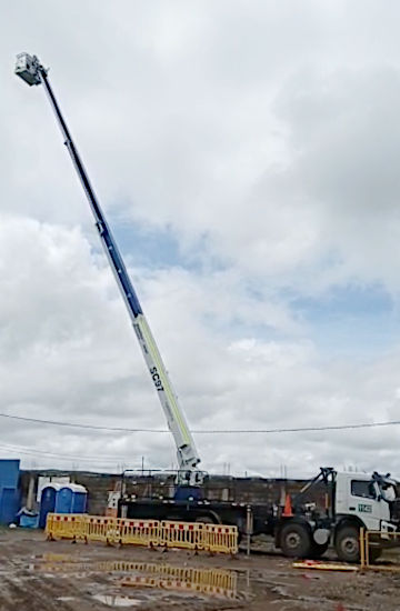 Grúa Manitex Skycrane SC97