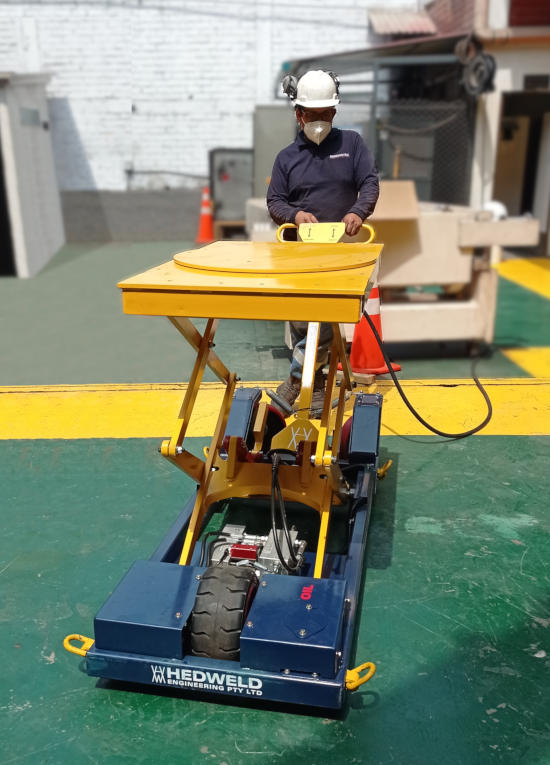 Manipulador de corazas