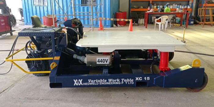 Reparación mesa de trabajo Hedweld