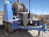 Enrollador de cable elctrico minero Reel-o-Matic