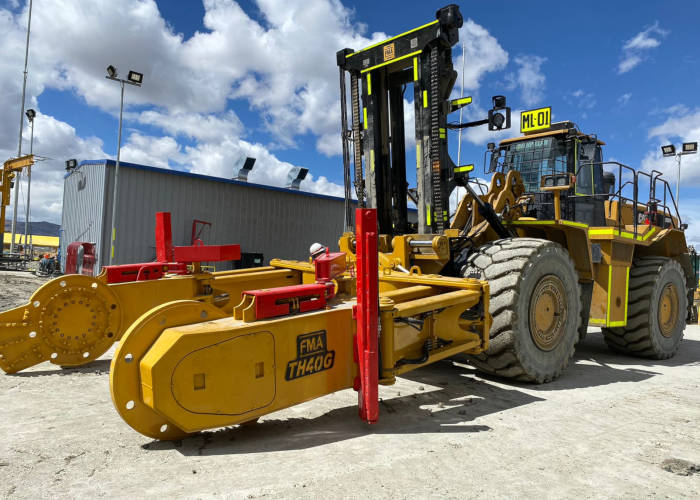 Manipulador de neumáticos FMA TH40G