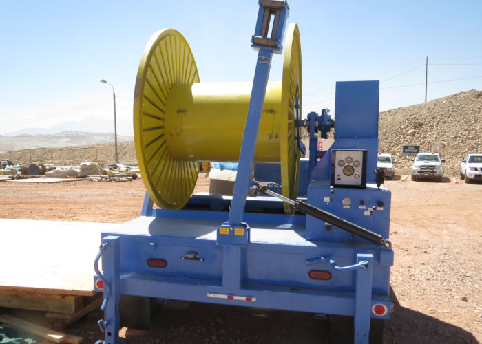 Enrollador de cable eléctrico minero Reel-o-Matic