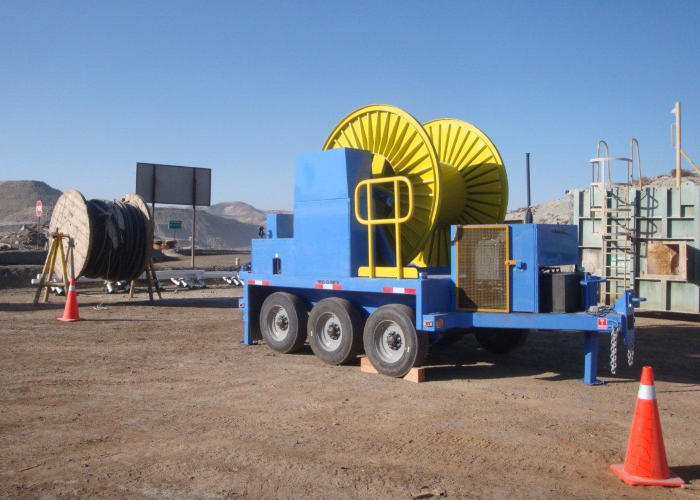 Enrollador de cable eléctrico minero Reel-o-Matic