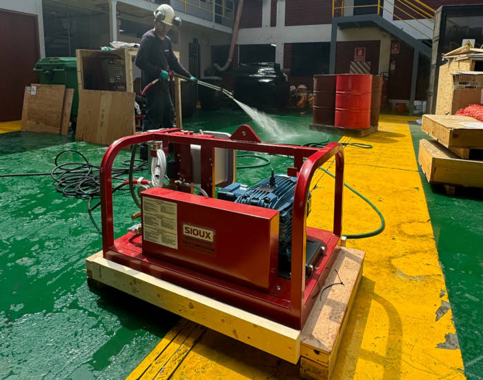 lavadores de agua a presión Sioux Foto