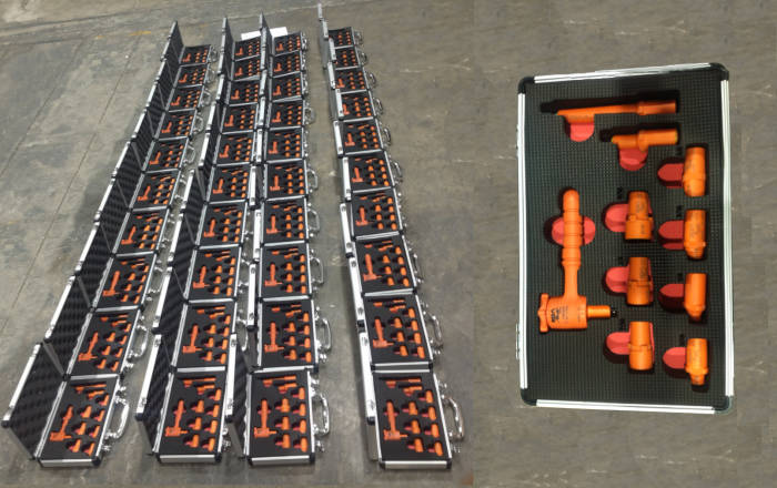 Herramientas manuales para el equipamiento de talleres de mantenimiento eléctrico, instrumentación y mecánicos de campo