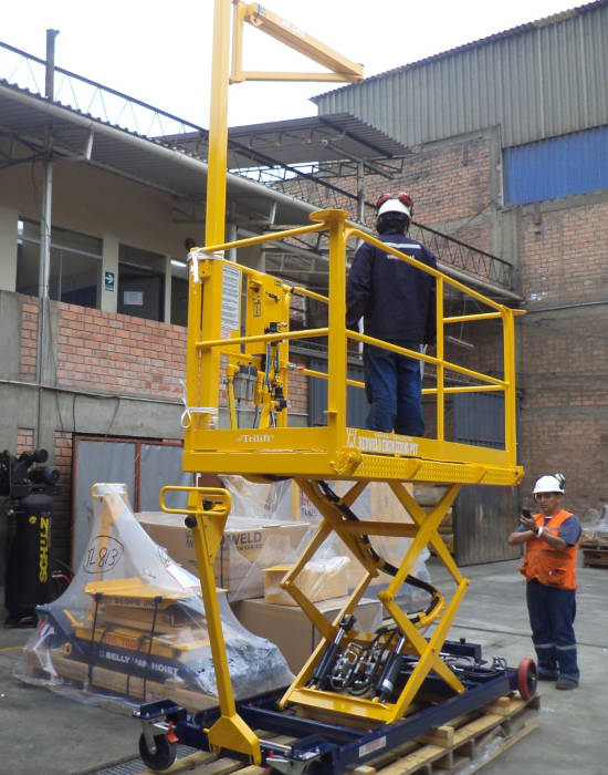 Manipulador de transmisin de camiones mineros