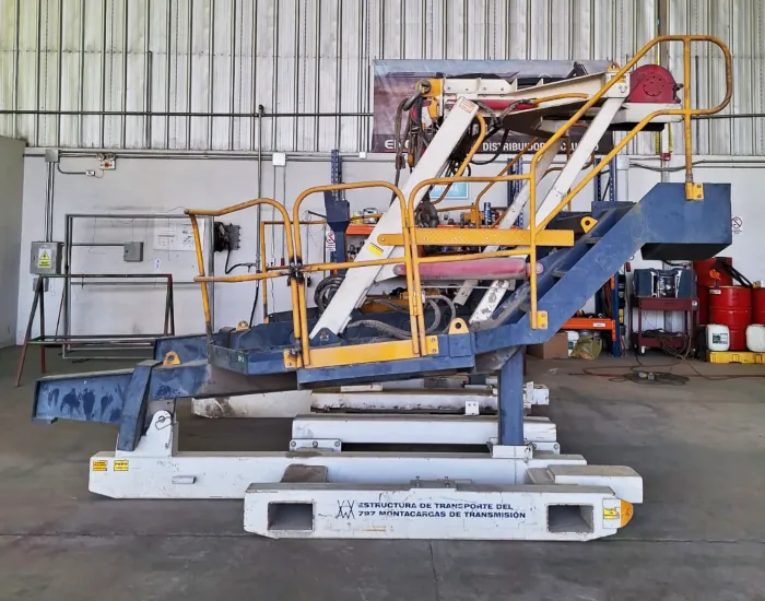 reparación transmission hoist Hedweld