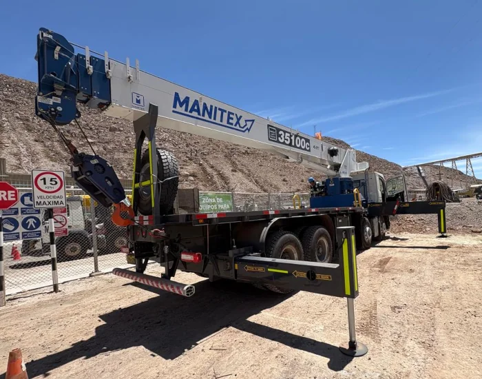 Gr�a telesc�pica Manitex