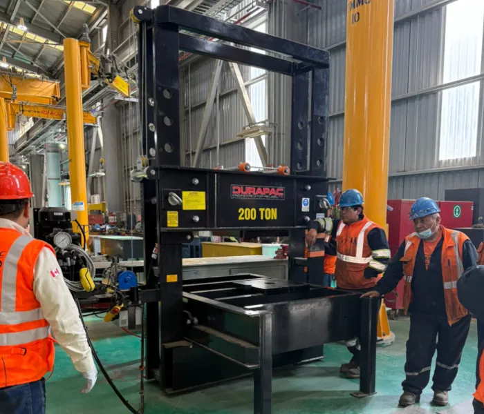 Prensa hidráulica 200 TON Durapac