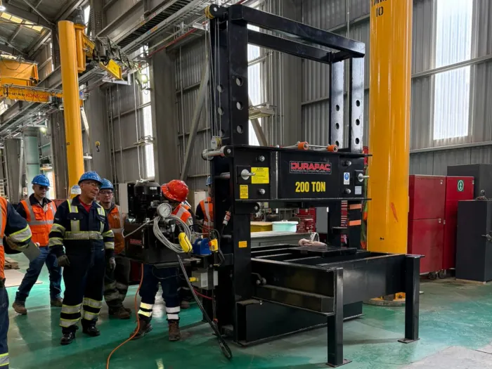 Prensa hidráulica 200 TON Durapac